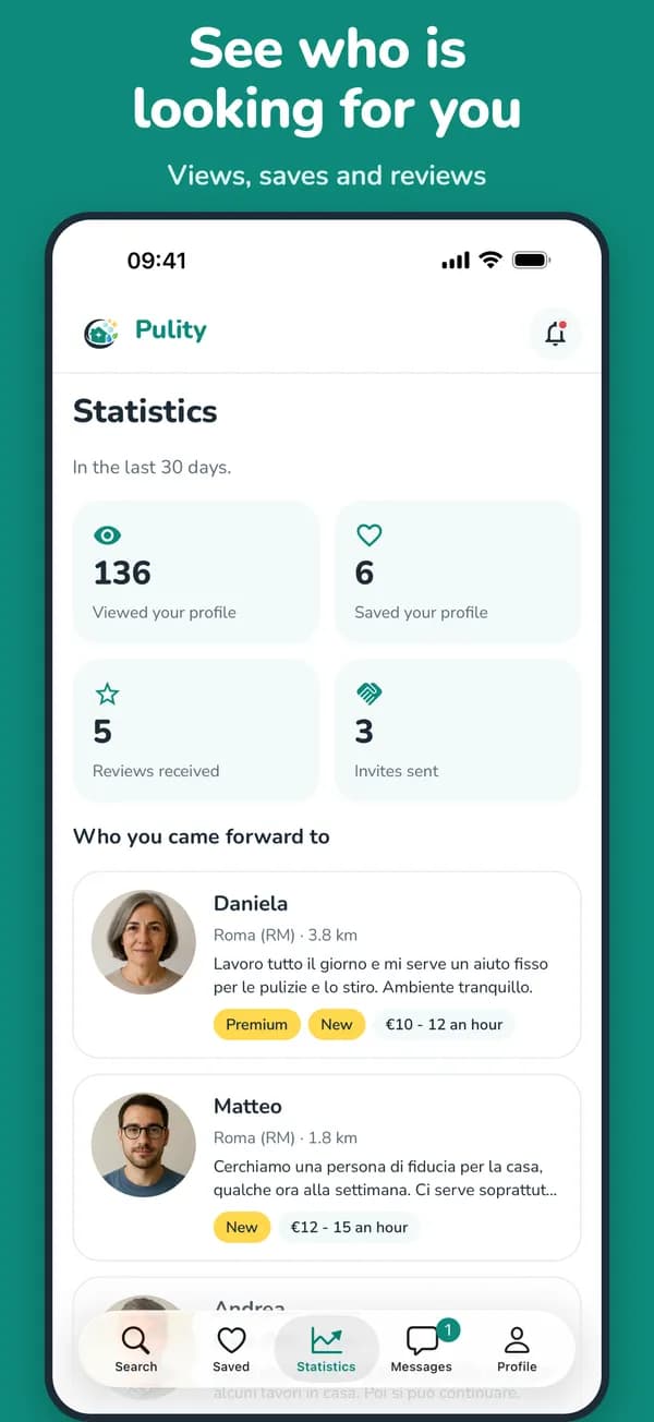 The statistics of a cleaner